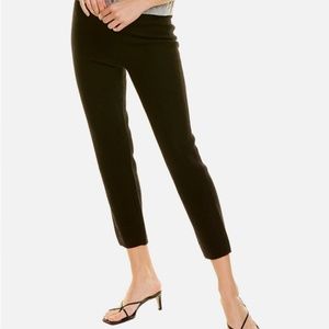 SomethingNavy Wool Blend Cigarette Trousers